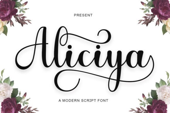 Aliciya: Elevating Design with Elegant Script Typography