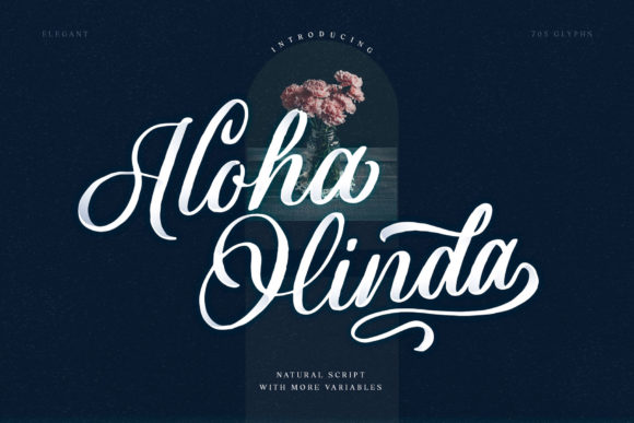Aloha Olinda: Elevate Your Designs with Elegant Script