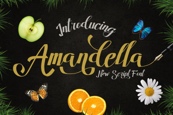 Amandella: The Script Font for Modern Elegance
