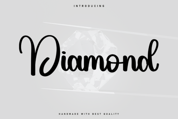 Diamond Script Font: Elegance for Modern Design