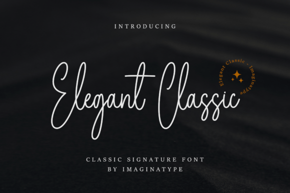Elegant Classic Signature: Elevate Your Design Projects