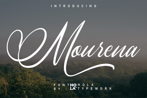 Mourena: A Modern Handwritten Script for Contemporary Design