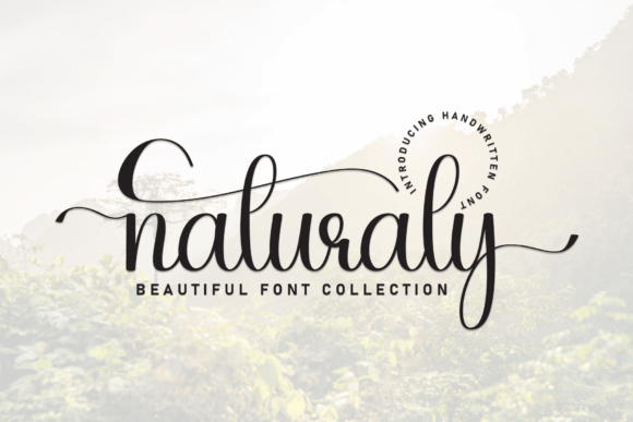 Naturaly: The Art of Modern Script Typography