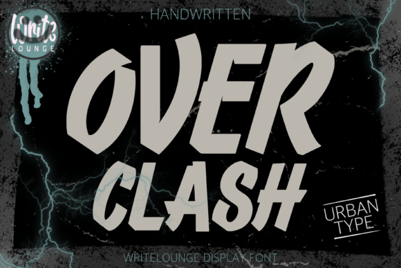 Overclash: Unleashing Raw Energy in Graphic Design