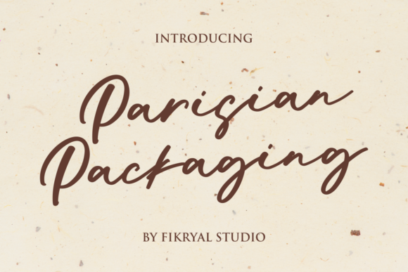 Parisian Packaging: Elevating Modern Design with Script Elegance