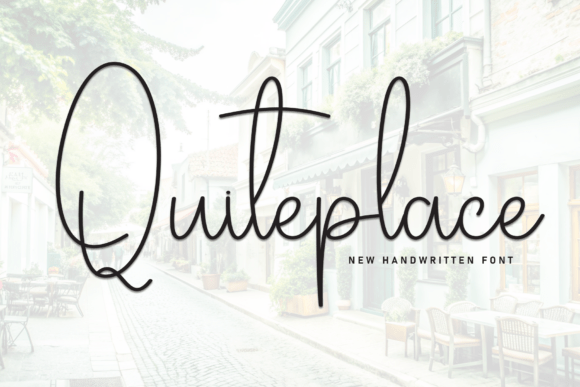 Quiteplace: The Elegant Script Font for Modern Design