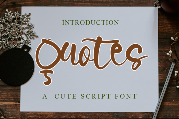 Quotes: Elevating Design with Sophisticated Script Typography