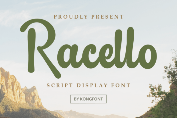 Racello: The Handwritten Font for Modern Elegance