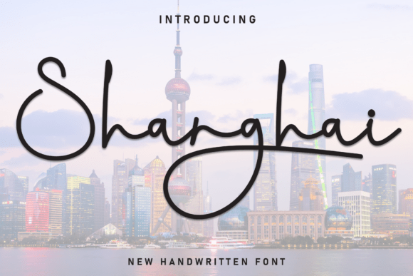 Shanghai Font: Elevating Modern Design with Handwritten Elegance