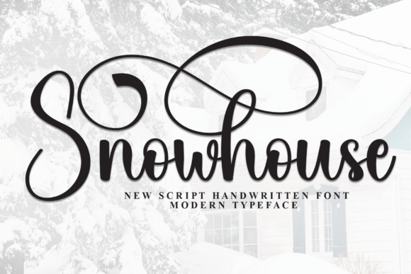 Snowhouse: Elevating Design with Elegant Script Typography