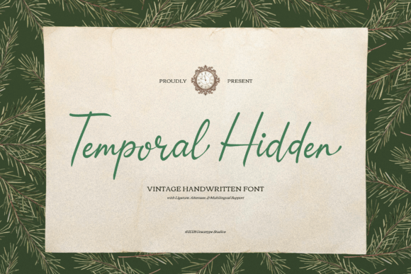 Temporal Hidden: Elevating Designs with Vintage Charm