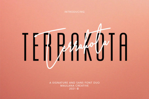 Terrakota: A Duo Font for Modern Design