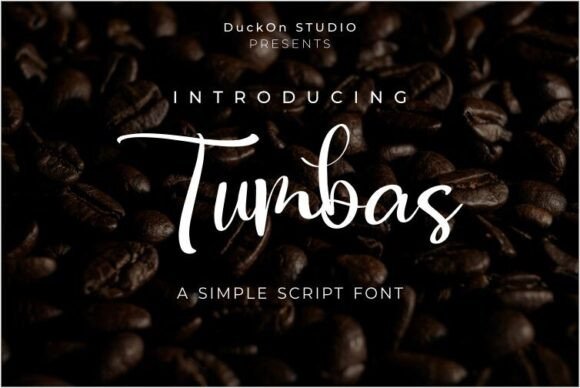Tumbas: A Handwritten Font for Authentic Branding