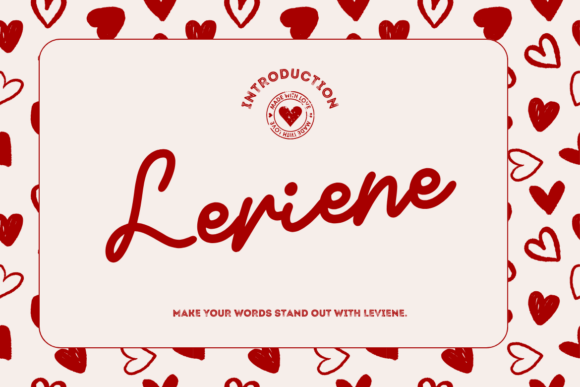 Unleash the Power of Leviene: A Bold Handwritten Script